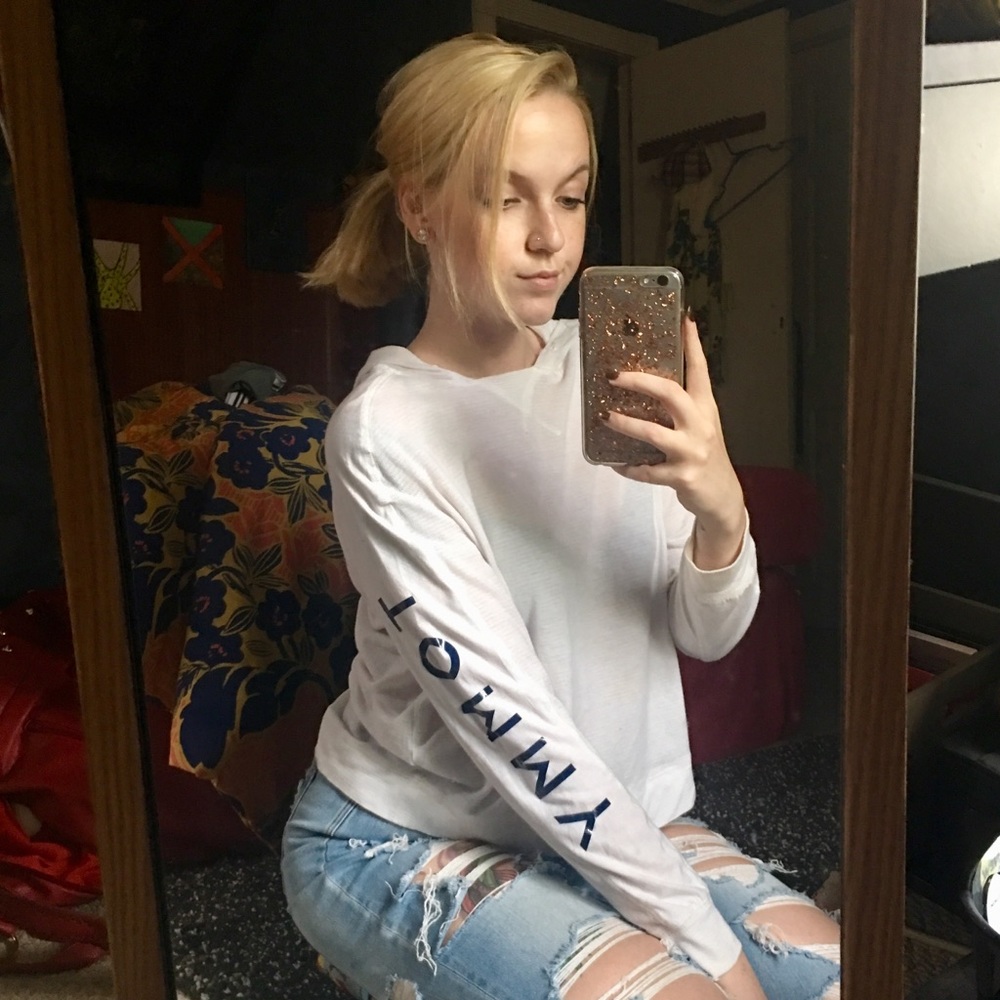 Tommy Hilfiger Long Sleeve hooded Tee